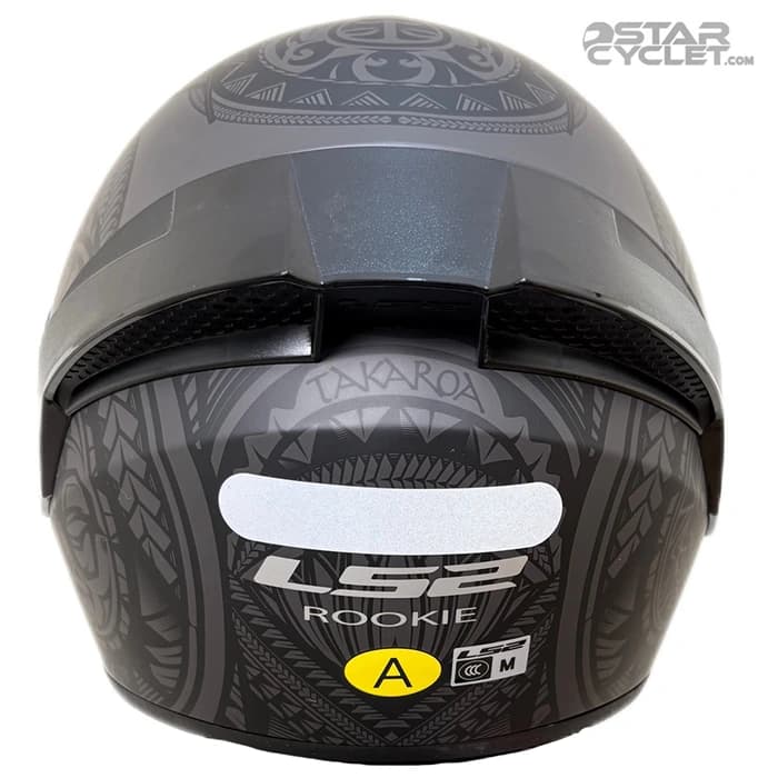 کلاه کاست فک ثابت ال اس 2 مدل MATT BLACK GERY FF352-1A-6 — تصویر ۴