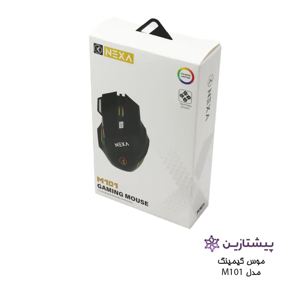 ماوس گیمینگ سیمی نکسا مدل M101