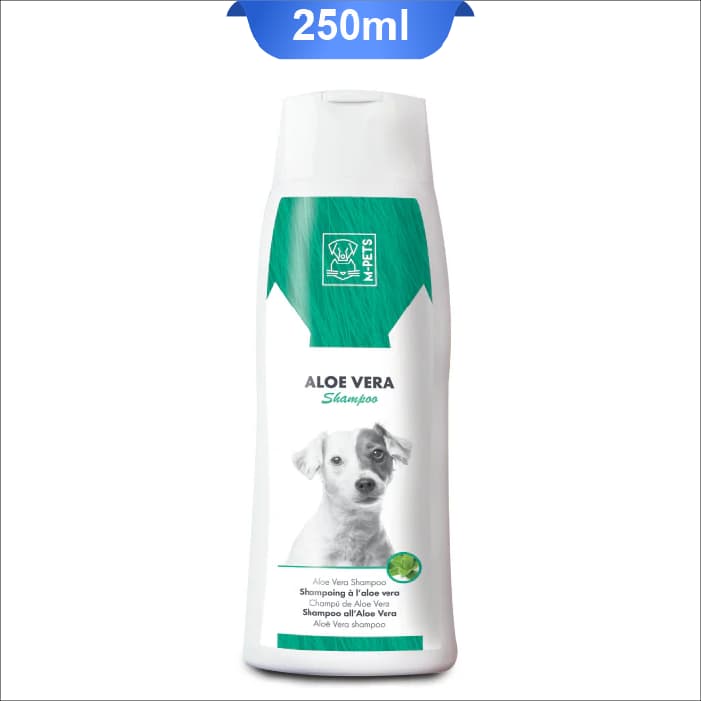 شامپو سگ ام پت رایحه آلوئه ورا حجم 250 میلی لیتر M-Pets Aloe Vera Shampoo