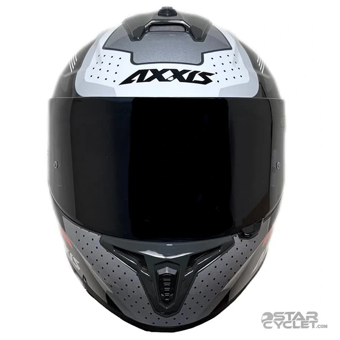 کلاه کاسکت فک ثابت اکسیس مدل SONAR DRAKEN BLACK GRAY — تصویر ۴