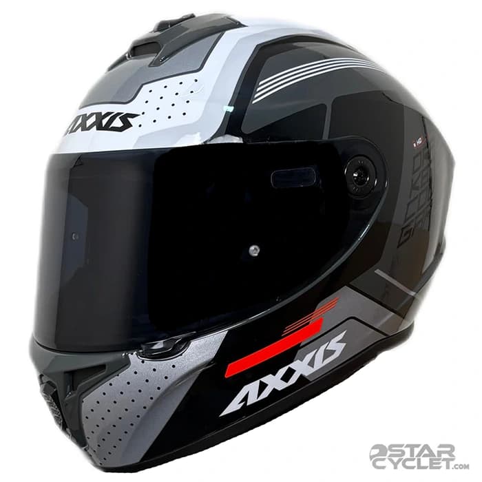کلاه کاسکت فک ثابت اکسیس مدل SONAR DRAKEN BLACK GRAY