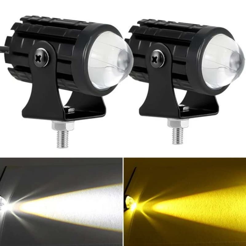 پروژکتور جفتی تک لنز کلید دار موتورسیکلت BEST LED LAMP — تصویر ۳