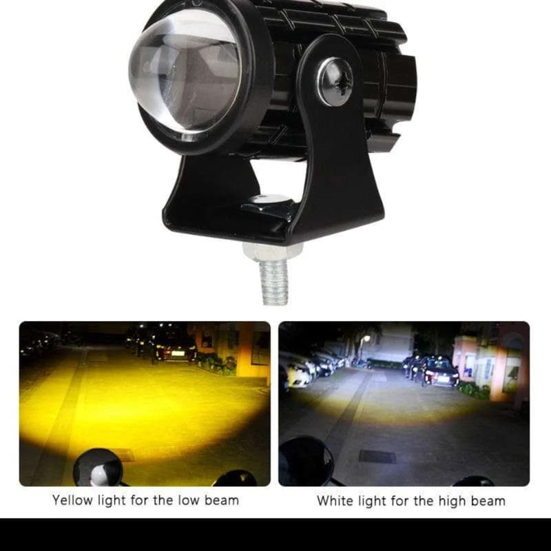 پروژکتور جفتی تک لنز کلید دار موتورسیکلت BEST LED LAMP — تصویر ۴