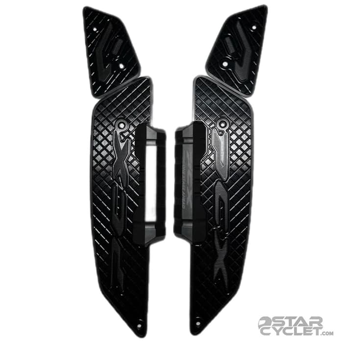 کف پایی فلزی اسپرت موتورسیکلت PCX160 مدل 2025 BLACK SWEER — تصویر ۲