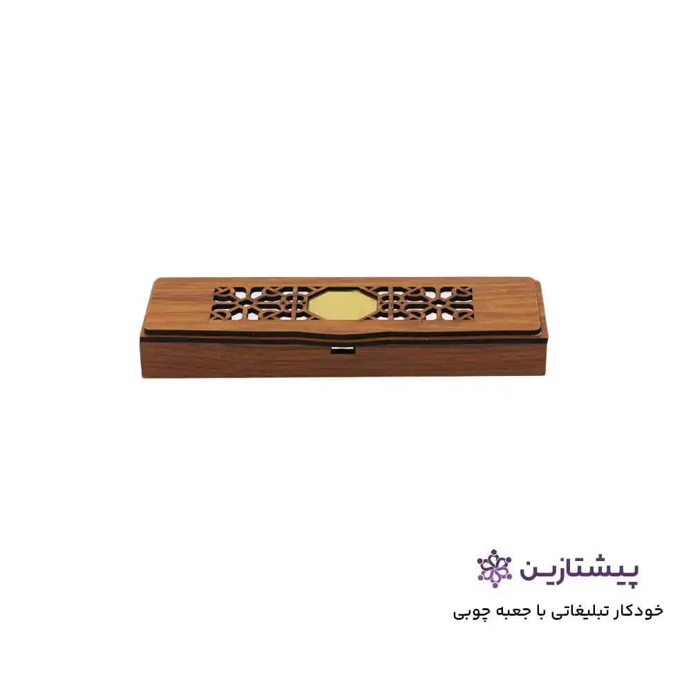 خودکار تبلیغاتی با جعبه چوبی 55 — تصویر ۳