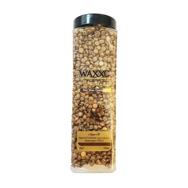 وکس عدسی صدفی حاوی روغن آرگان 500 گرمی برند وکسی WAXXC (رنگ عدسی )