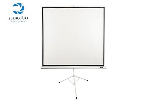 پرده نمایش پایه دار پروژکتور اسکوپ 1.5×1.5