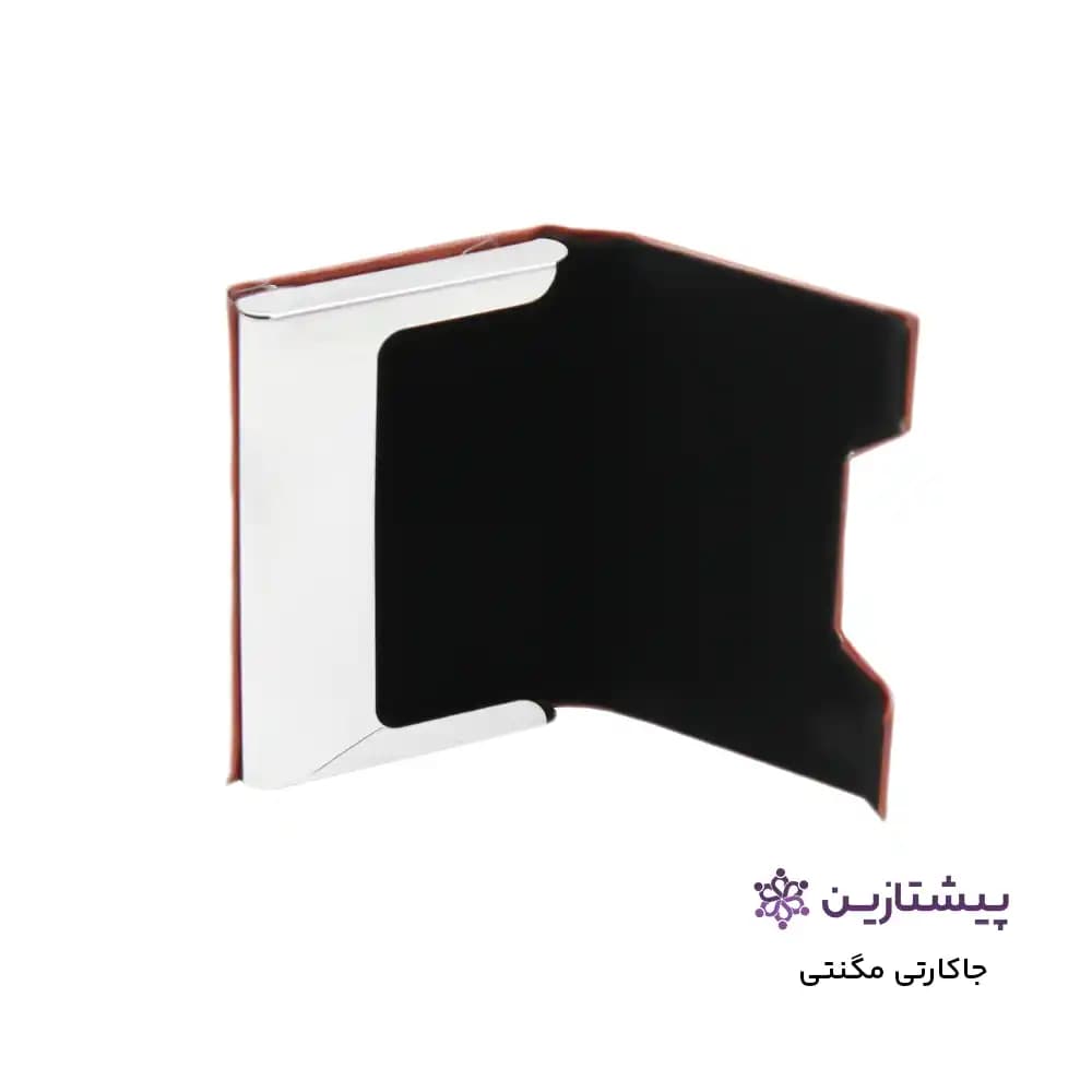 جاکارتی استیل نقره ایی چرم ترمو رنگ عسلی تیره G7 — تصویر ۲