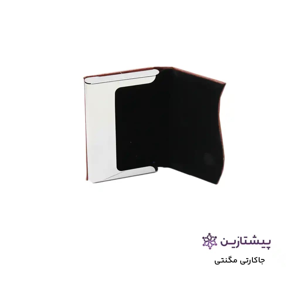 جاکارتی چرم ترمو تبلیغاتی رنگ عسلی تیره G12 — تصویر ۲