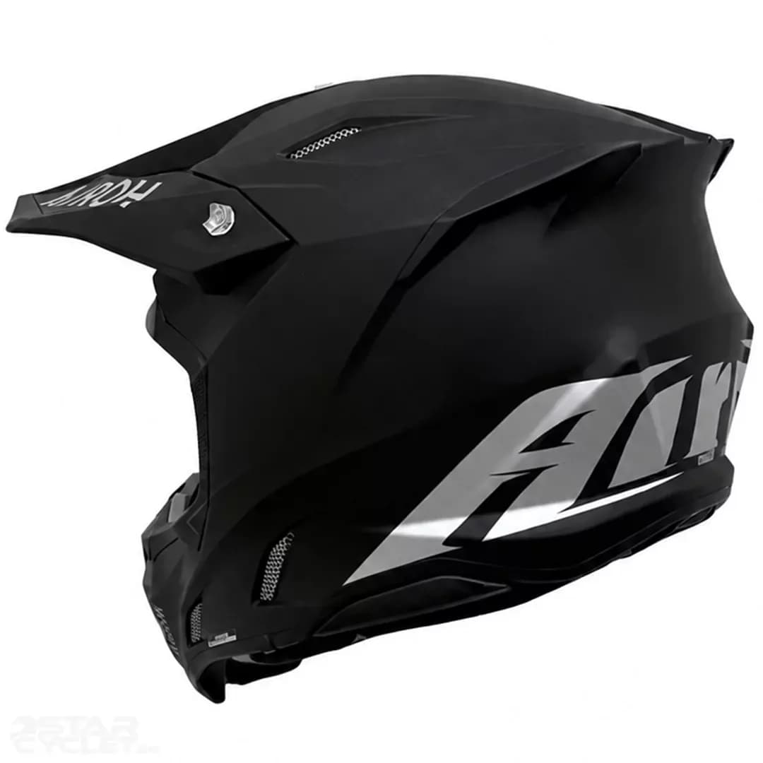 کلاه کاسکت کراسی AIROH مدل TWIST3 MATT BLACK — تصویر ۵