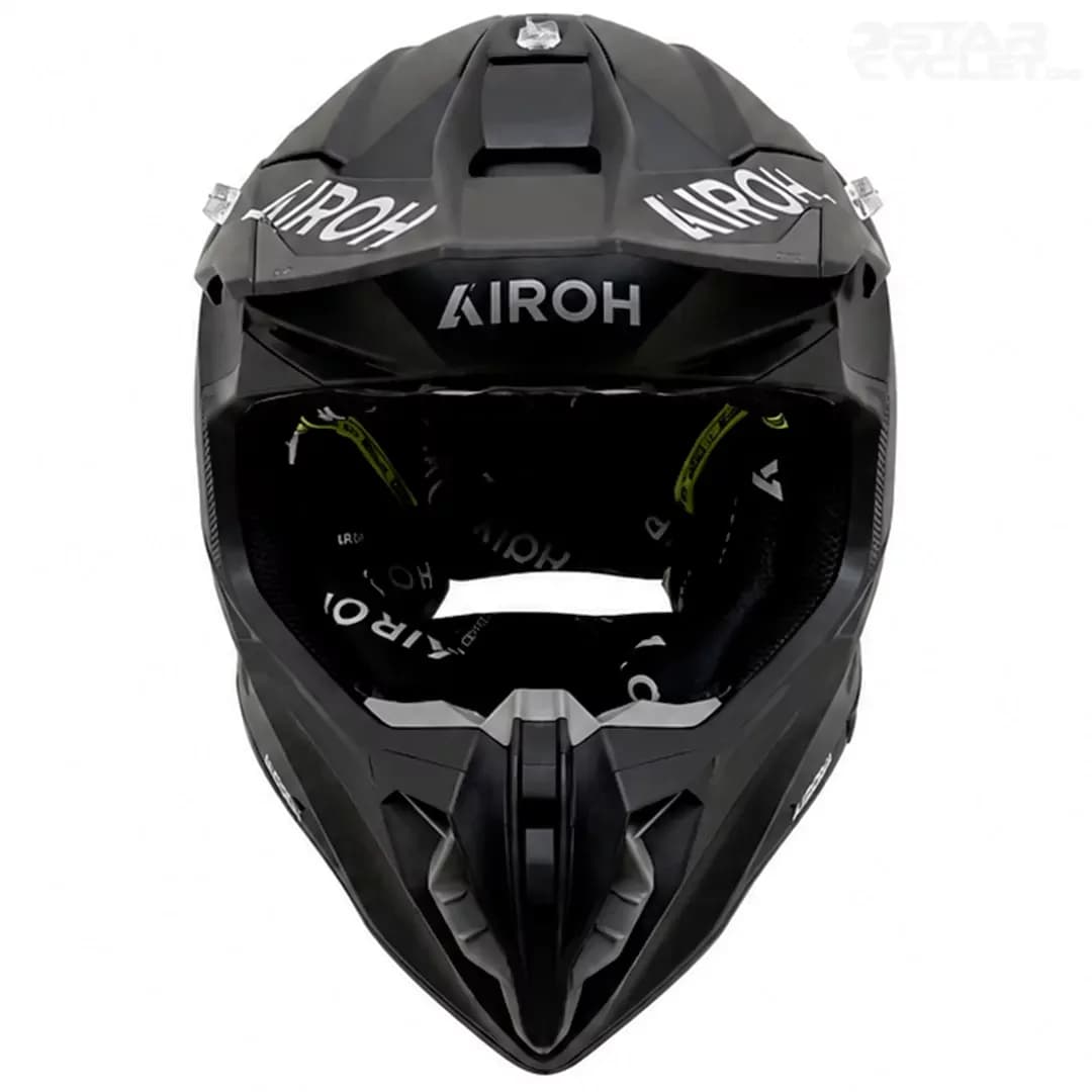 کلاه کاسکت کراسی AIROH مدل TWIST3 MATT BLACK — تصویر ۴