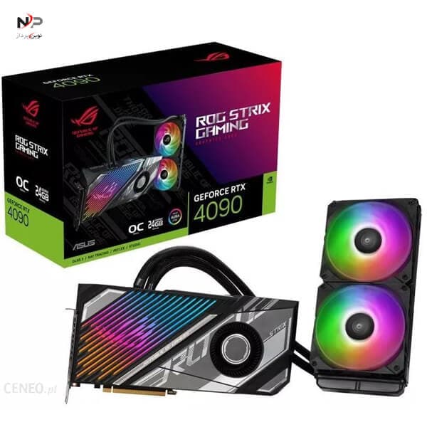 کارت گرافیک ASUS ROG Strix GeForce 4090 STRIX LC OC 24G GAMING