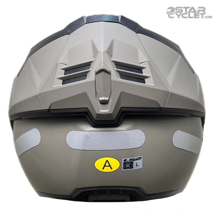 کلاه کاسکت فول متحرک ال اس 2 مدل ADVANT 906-7 GRAY — تصویر ۸