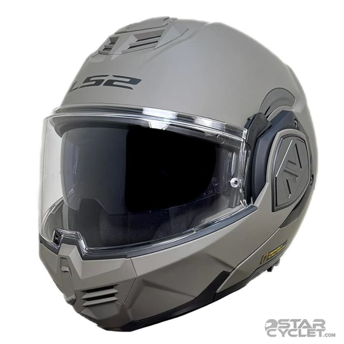 کلاه کاسکت فول متحرک ال اس 2 مدل ADVANT 906-7 GRAY