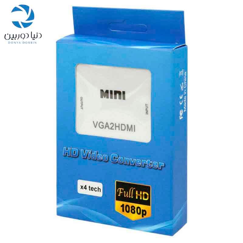 تبدیل X4Tech VGA To HDMI