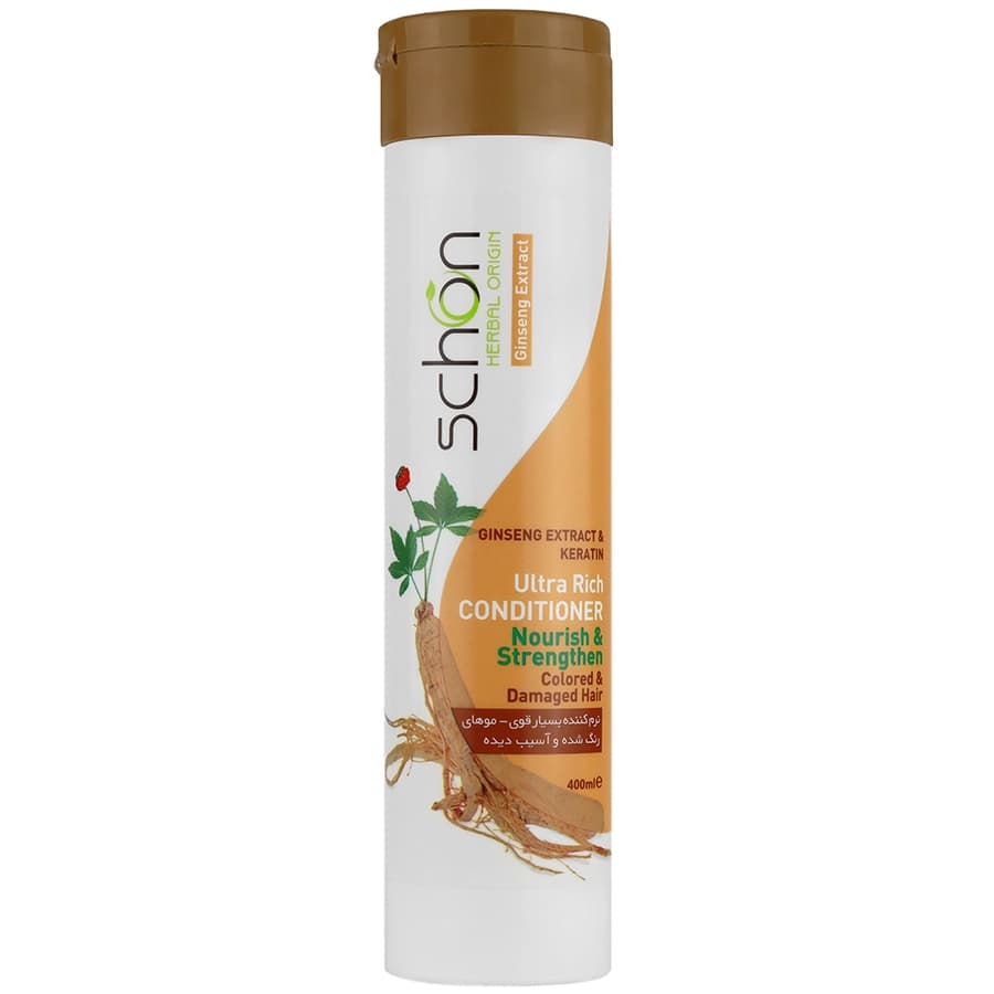 نرم کننده جینسینگ و کراتین شون Ginseng And Keratin حجم 400 میل