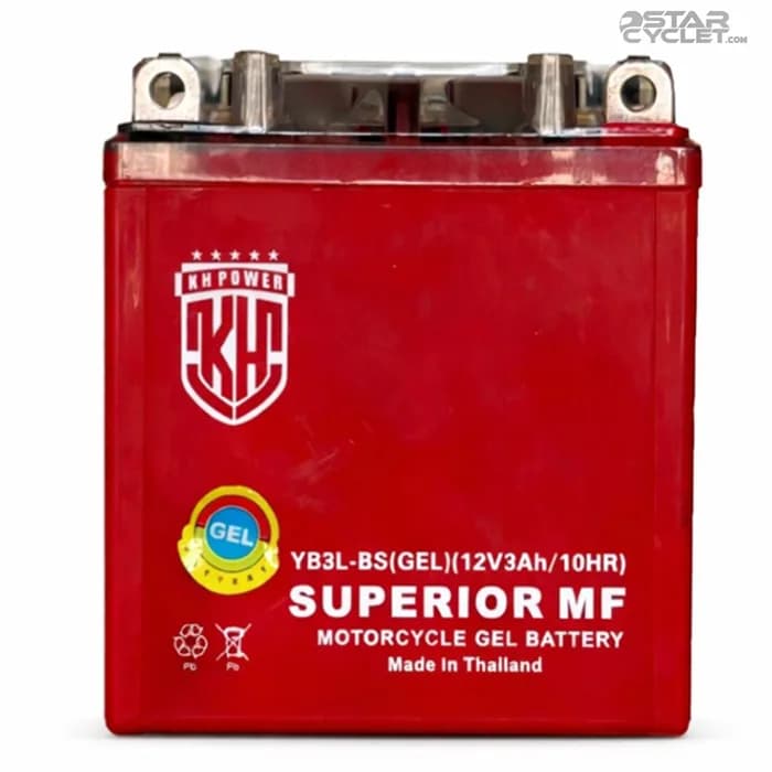 باتری KH POWER تایلندی 12v3Ah — تصویر ۲