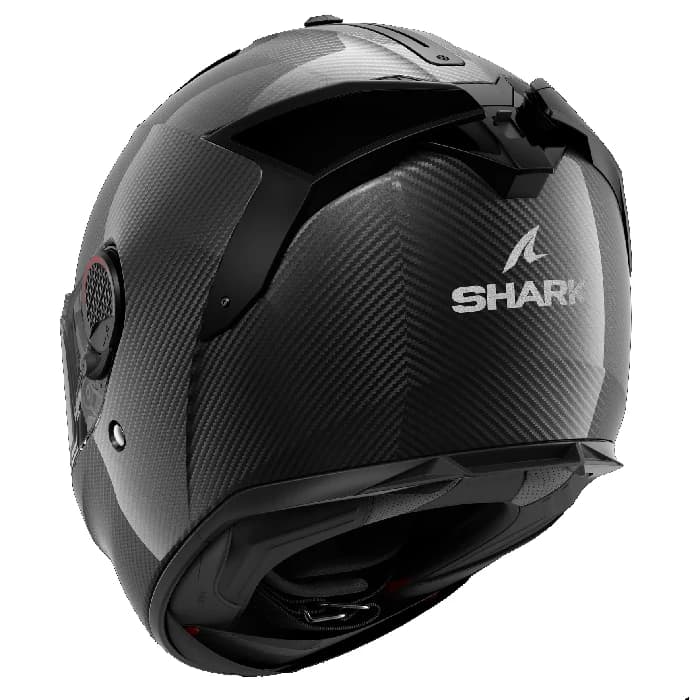 کلاه کاسکت فک ثابت شارک مدل SPARTAN GT PRO CARBON SKIN ANTHRACITE — تصویر ۴