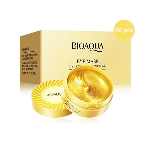 ماسک زیرچشم رنگ طلایی بیو آکوا bioaqua