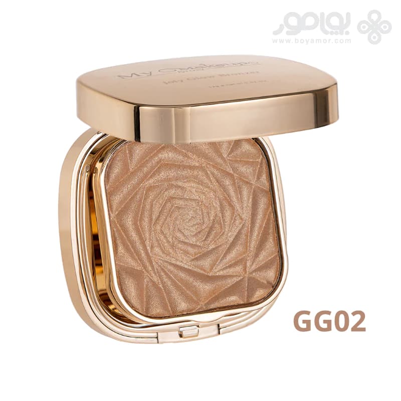 هایلایتر سه بعدی مای میکاپ استوری مدل GET GORGEOUS شماره GG02 — تصویر ۸