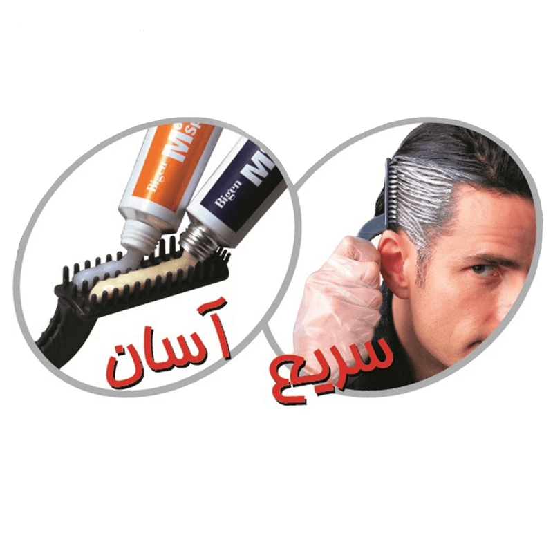 کیت رنگ مو بیگن سری Speedy Colour شماره 103 رنگ قهوه ای تیره 40میل — تصویر ۴