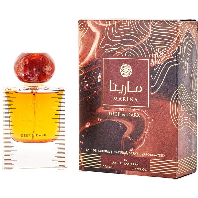 ادکلن ارض‌الزعفران مارینا دیپ اند دارک – Ard Al Zaafaran Marina Deep & Dark Eau de Parfum 50 ml