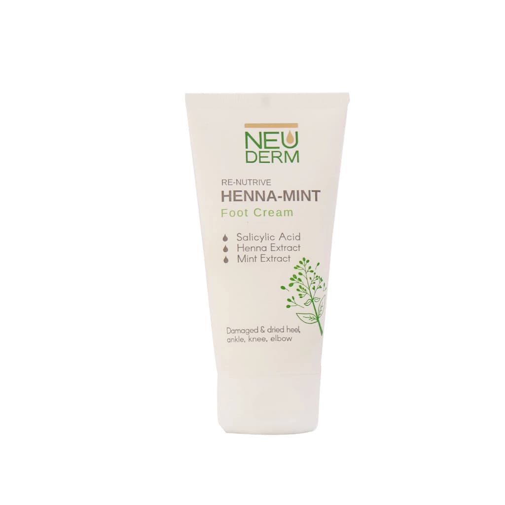کرم ترک پا حنا و نعنا نئودرم Henna Mint حجم 50 میل — تصویر ۲
