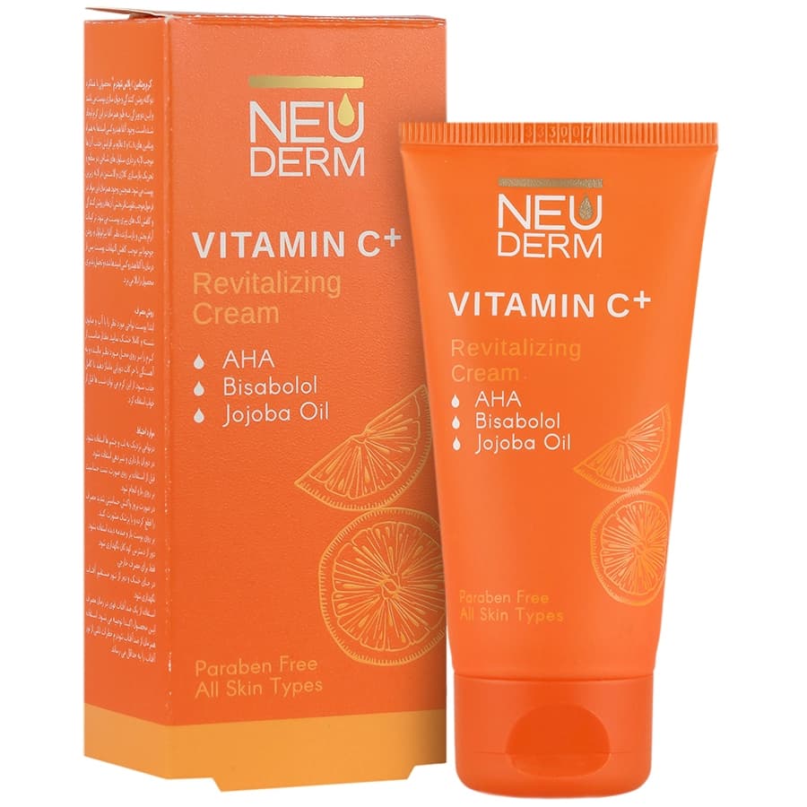 کرم ویتامین سی پلاس نئودرم Vitamin C Plus حجم ۵۰ میل