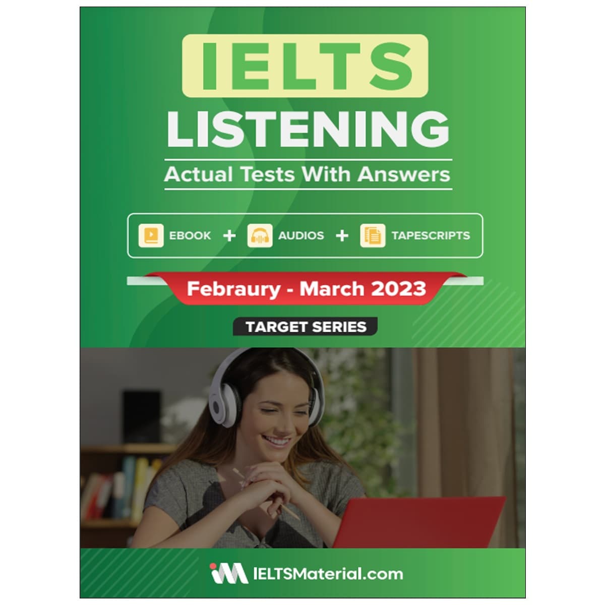 کتاب IELTS Listening Actual Tests and Answers (Febraury – March 2023)