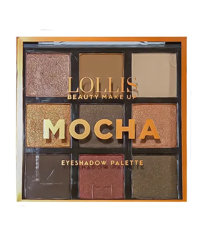 پالت سایه چشم لولیس مدل Mocha مناسب آرایش چشم گرم و روزانه