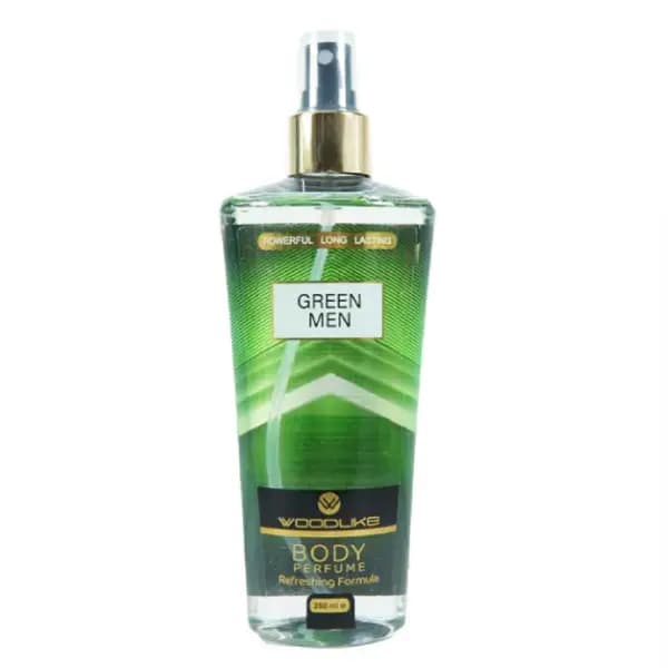 بادی اسپلش مردانه مدل GREEN MAN وودلایک