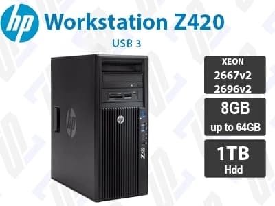 کیس استوک HP Workstation Z420 سایز Tower