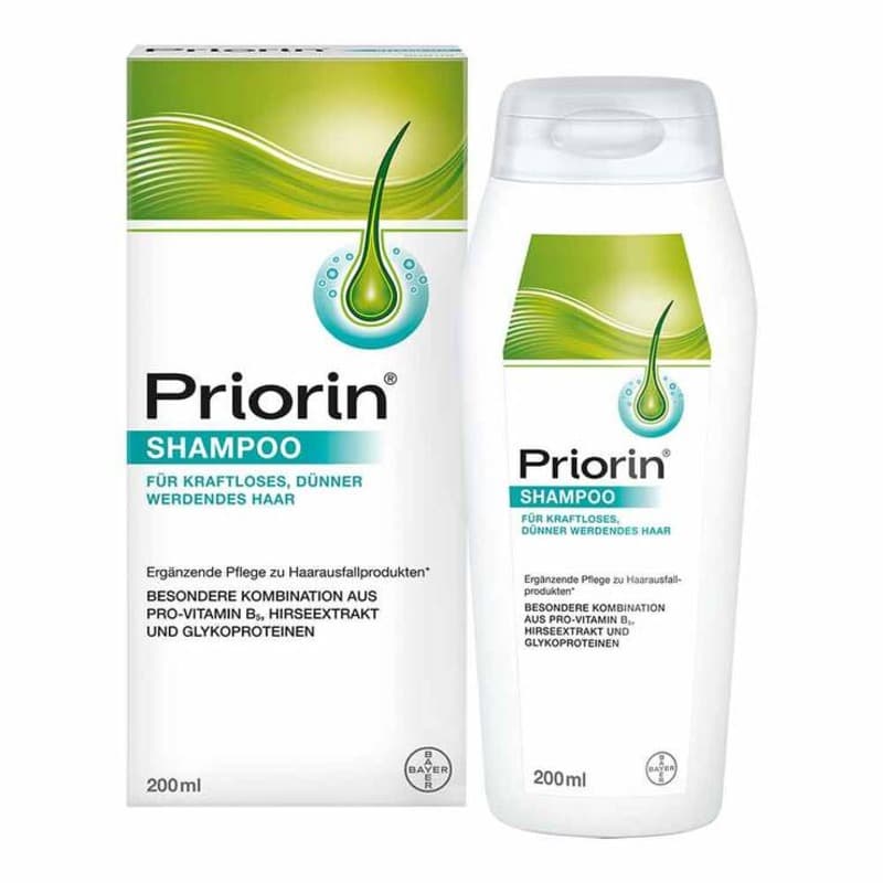 شامپو ضد ریزش و تقویت‌کننده مو پریورین Priorin Shampoo Bayer