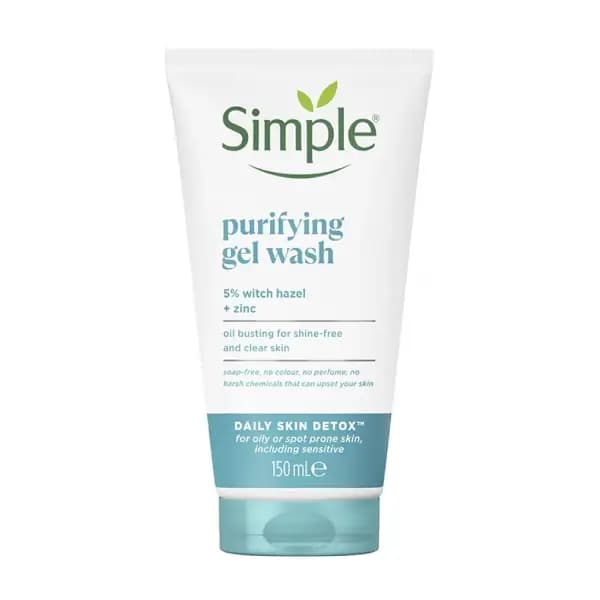ژل شستشوی پوست چرب و مختلط مدل Purifying سیمپل