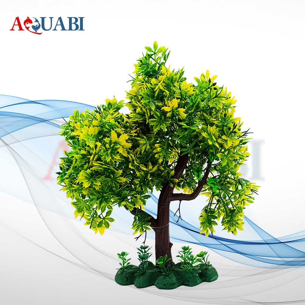 گیاه مصنوعی تزیینی آکواریوم درختچه بزرگ (B-05)