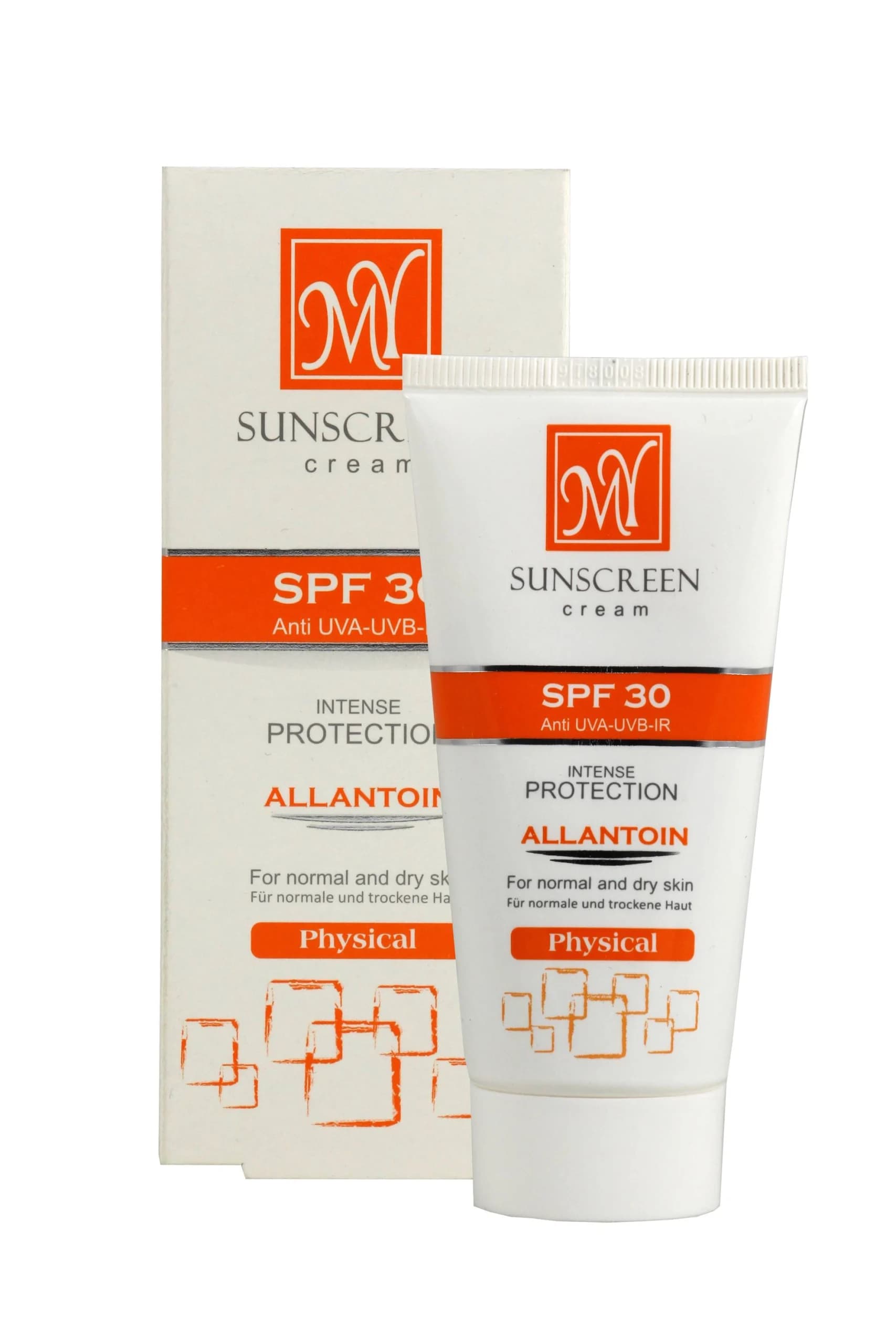 کرم ضد آفتاب فیزیکال SPF 30 مای حجم 50 میل