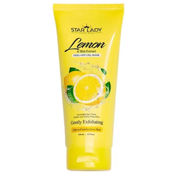 ژل ماسک پیل آف حاوی عصاره نعنا مناسب پوست چرب استار لیدی