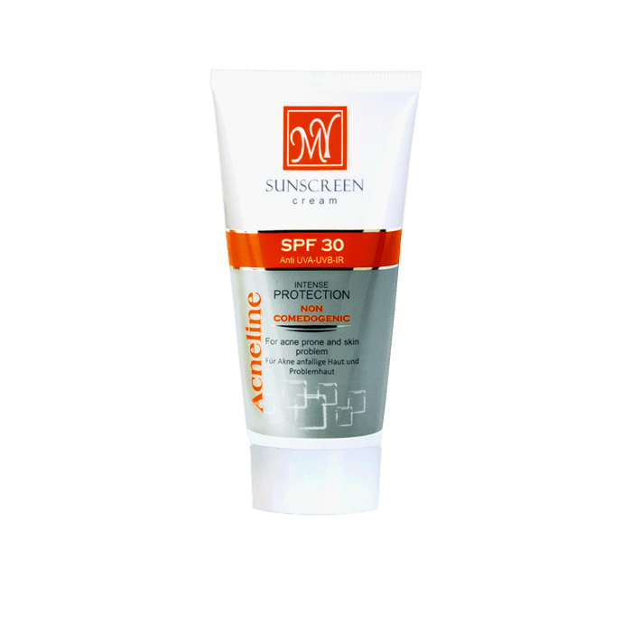 کرم ضد آفتاب آکنه لاین SPF 30 مای Acneline حجم 50 میل
