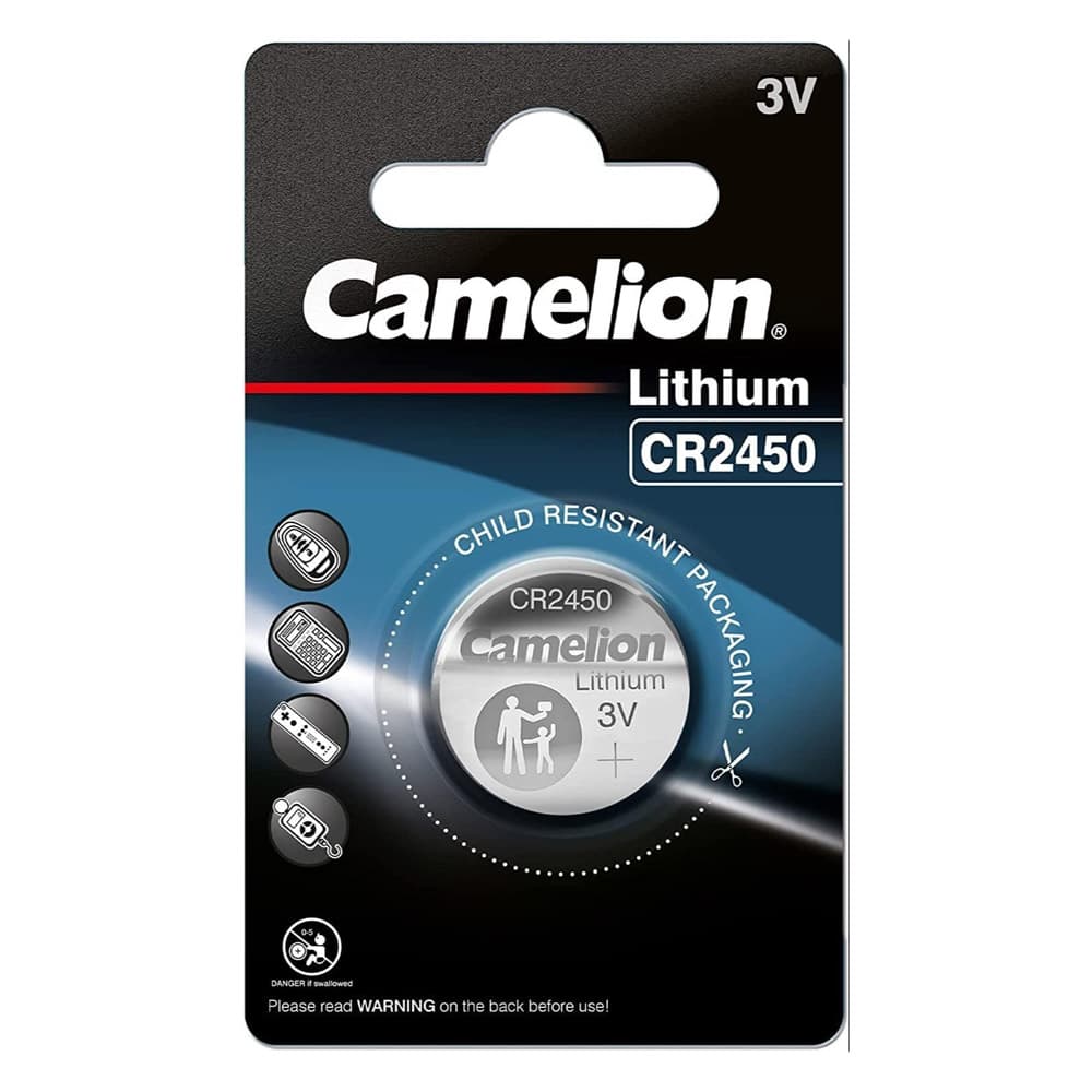باتری سکه ای کملیون مدل Camelion CR2450