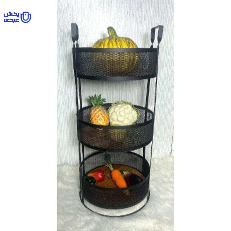 سبد سیب زمینی ۳ طبقه گرد ۶۲۳۳