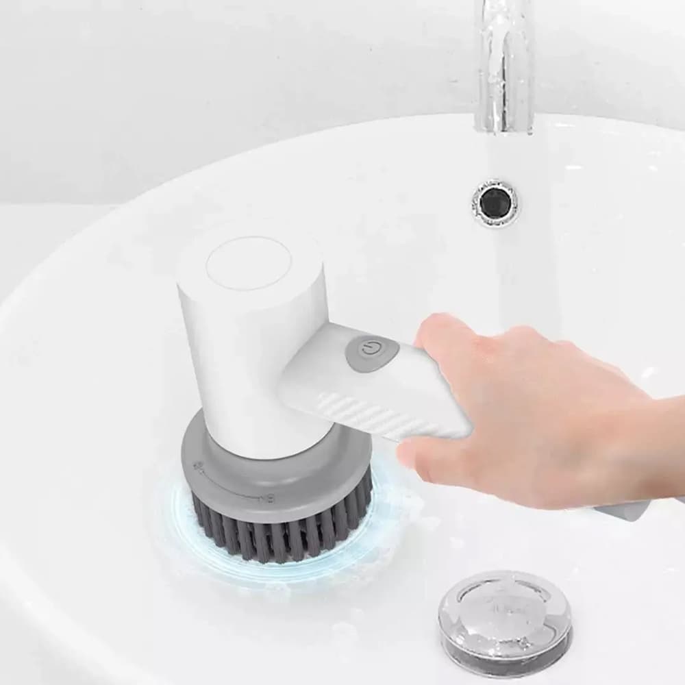 برس شارژی تمیز کننده شیائودا مدل Youpin Xiaoda Electric Cleaning Brush 360° Rotation XL-DDQJS01 — تصویر ۶