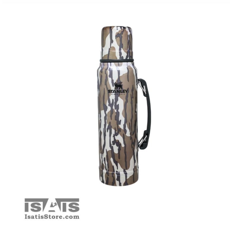 فلاسک 1 لیتری کلاسیک طرح چریکی و جنگلی استنلی اورجینال STANLEY MOSSY OAK CLASSIC BOTTLE