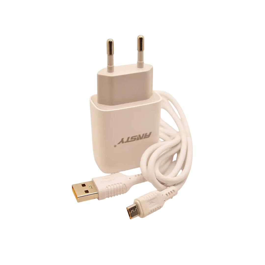 شارژر همراه با کابل شارژ میکرو برند ANSTY مدل C-011-A (گارانتی 6 ماهه ) — تصویر ۴