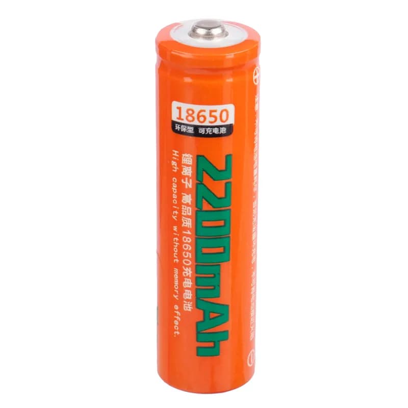 باتری لیتیوم یون شارژی Small Sun 18650 2200mAh شیرینک — تصویر ۲