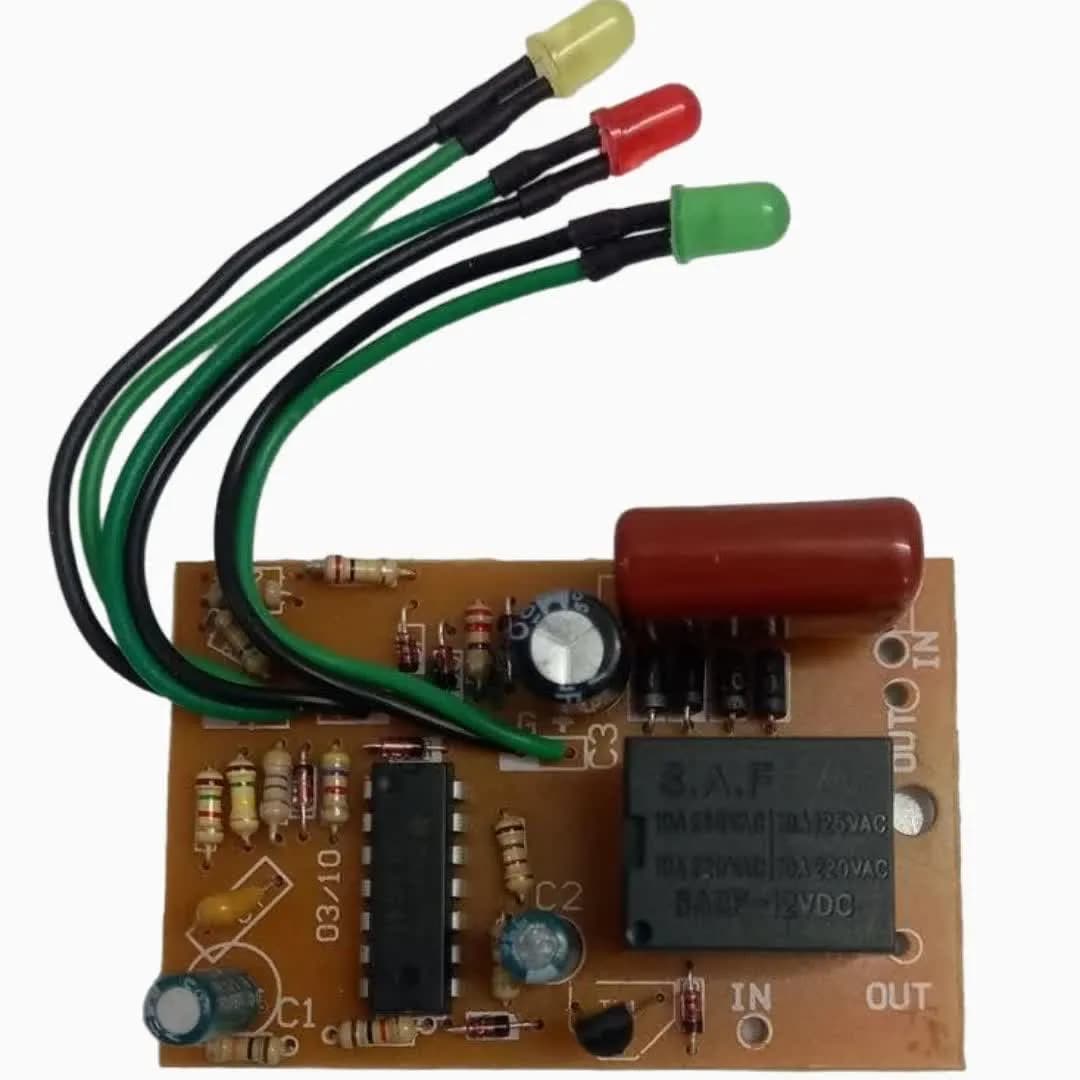 برد محافظ برق LED سیمدار ( یخچال و فریزر )