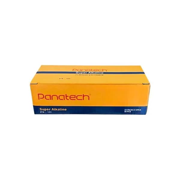 باتری ریموت کنترل Panatech Super Alkaline 12V 27A بسته 5 عددی — تصویر ۳