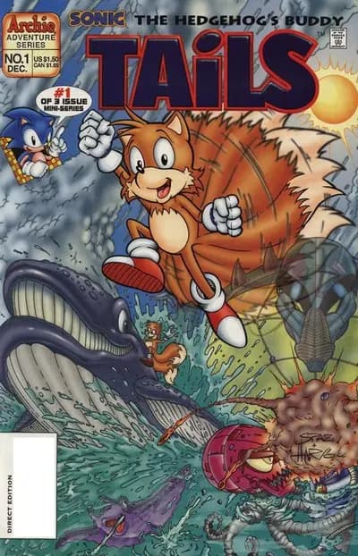 دانلود کمیک Tails Miniseries #1 – 3 (1995-1996) — تصویر ۲