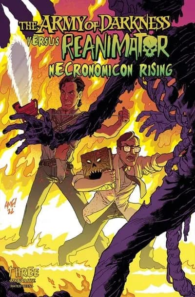 دانلود کمیک The Army of Darkness vs. Reanimator – Necronomicon Rising #3 (2022)