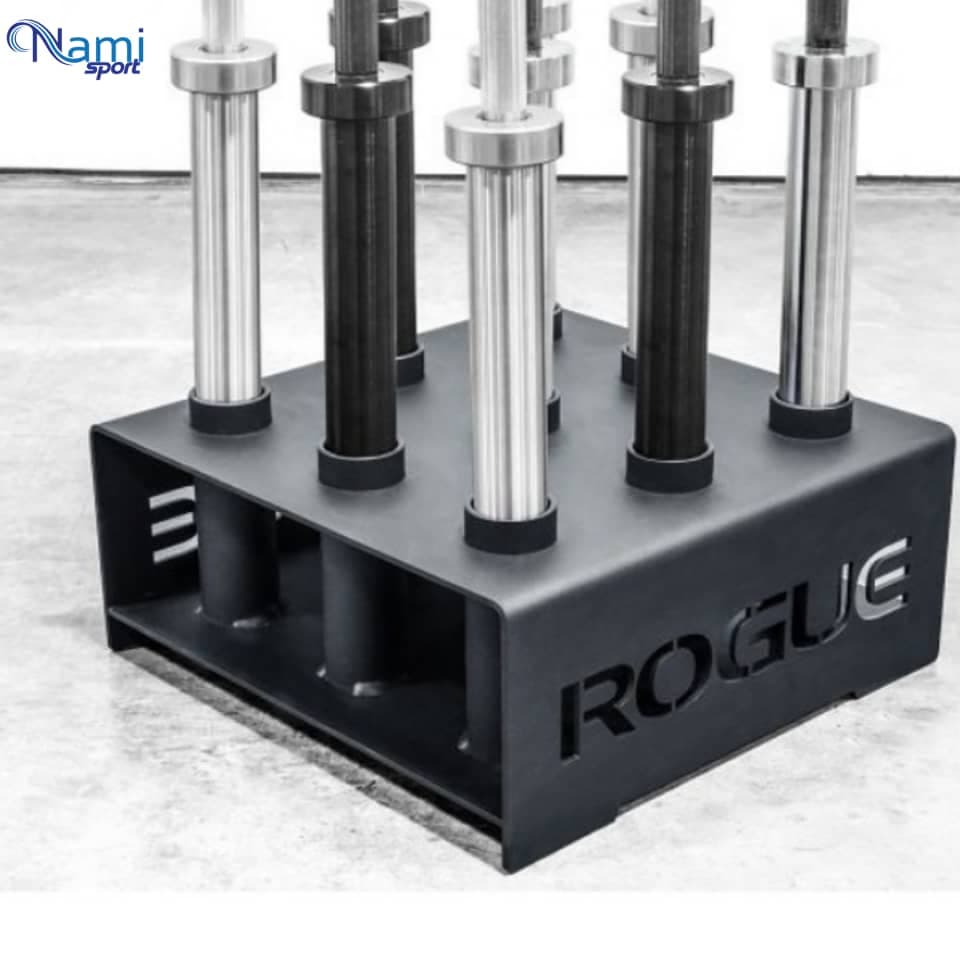 رک هالتر مربعی 6 خانه روگ Rogue square barbell rack