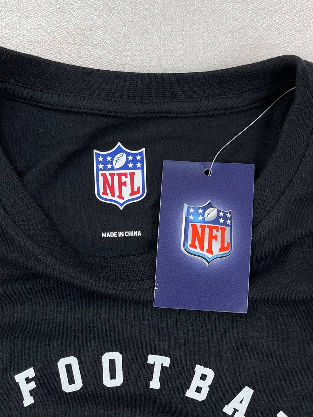 تیشرت اسپرت یونیسکس مشکی NFL کد A3195 — تصویر ۷